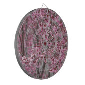 Sakura Cherry Blossom Pink Dartbord (Voorkant Links)