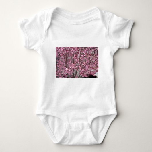 Sakura Cherry Blossom Pink Romper (Voorkant)