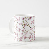 Sakura Cherry Blossom Print Koffiemok (Voorkant links)