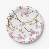 Sakura Cherry Blossom Print Papieren Bordje (Voorkant)