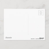 Sakura Cherry Blossom Red Stars Briefkaart (Achterkant)