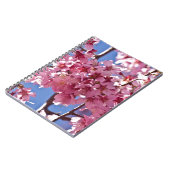 Sakura Cherry Blossom Red Stars Notitieboek (Linkerzijde)