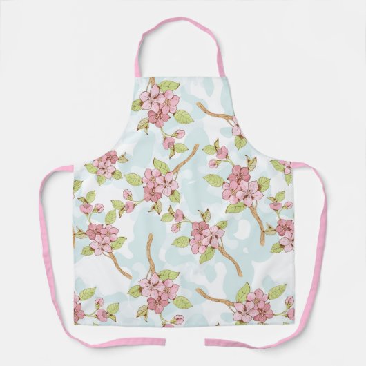 Sakura/Cherry Blossom Schort (Voorkant)