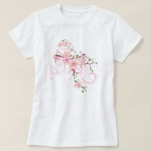 Sakura Cherry Blossom T-shirt (Design voorkant)