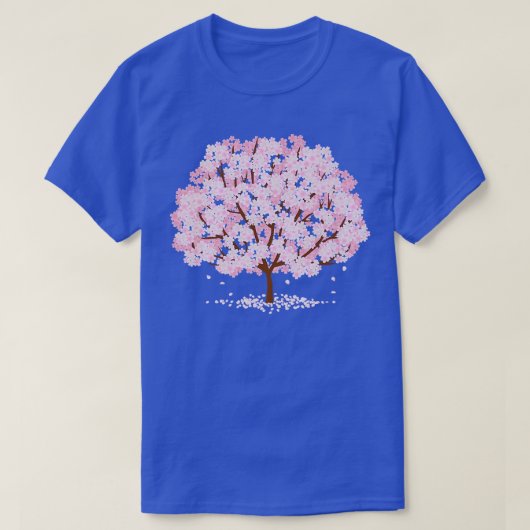 Sakura Cherry Blossom Tree T-shirt (Design voorkant)