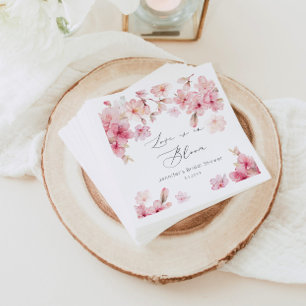 Sakura cherry blossom vrijgezellenfeest napkins servet