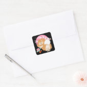 SAKURA - Chow - autocollants noirs (Enveloppe)