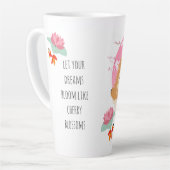 SAKURA - Chow - Latte Mug avec personnaliser de te (Angle gauche)