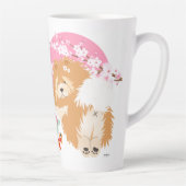 SAKURA - Chow - Latte Mug avec personnaliser de te (Droite)