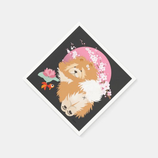 SAKURA - Chow - serviettes en papier (Coin)