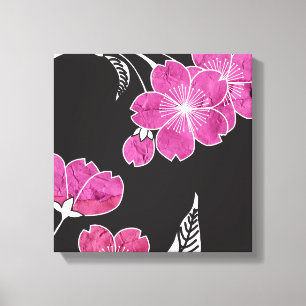 Sakura-collectie Canvas Afdruk
