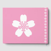 Sakura de charme dans le livre d'hôtes Petal rose (Verso)