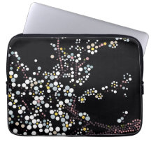 Sakura Dot Art Ontwerper Laptop Hoes