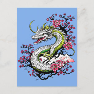 Sakura Dragon Briefkaart