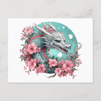 Sakura Dragon Briefkaart