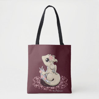 Sakura Dragon Canvas tas