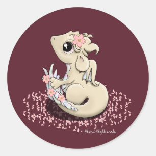 Sakura Dragon Stickers (groot)