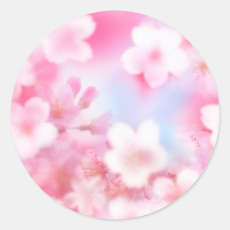 Sakura Dreams Ronde Sticker