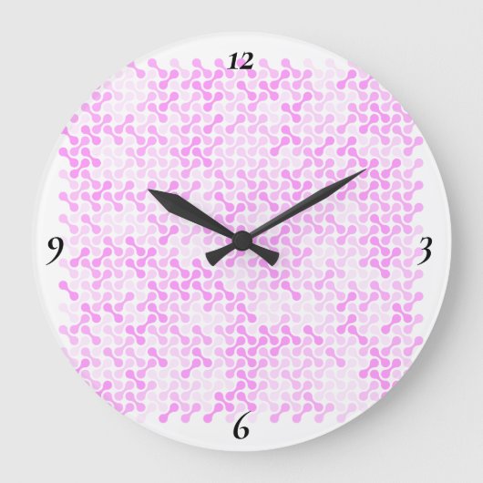 Sakura Drift – Soft Bloom Grote Klok (Voorkant)