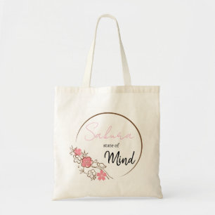 Sakura état d'esprit Sac fourre-tout