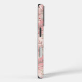 Sakura Flower Pattern Pink Case-Mate iPhone Case (Achterkant / Rechts)