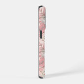 Sakura Flower Pattern Pink iPhone Hoesje (Rechterkant)