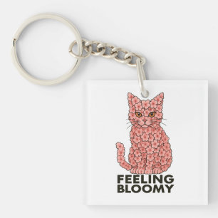 Sakura Flowers Cat Feeling Bloomy Sleutelhanger