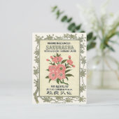 Sakura Flowers Japans zijderoute Briefkaart (Staand voorkant)