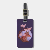 Sakura Fox Bagagelabel (Voorkant verticaal)