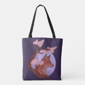 Sakura Fox Draagtas (Achterkant)
