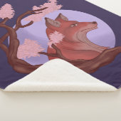 Sakura Fox Sherpa Deken (3/4)