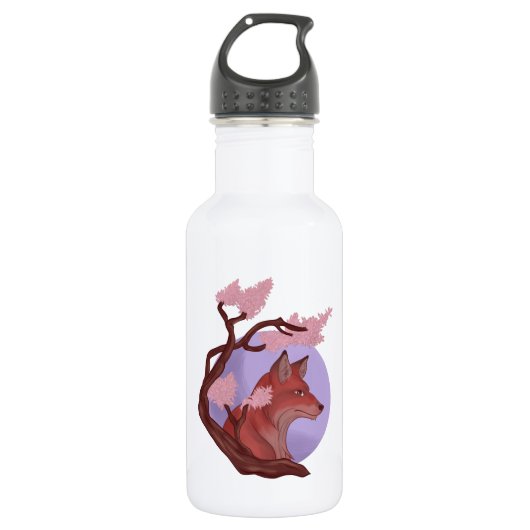 Sakura Fox Waterfles (Voorkant)