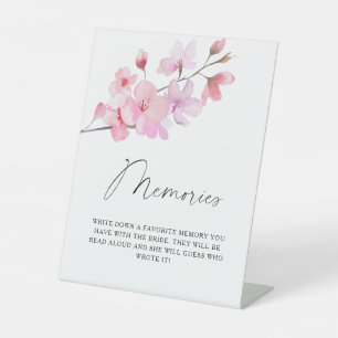 Sakura - herinneringen met de bruid reclamebord met voetstuk