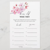 Sakura - Hoe oud waren ze al? (Voorkant)