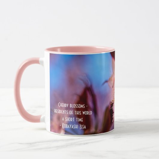 Sakura in de boomschaduw mok (Links)