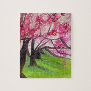 Sakura Japans Cherry Blossom art Legpuzzel