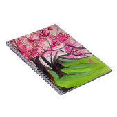 Sakura Japans Cherry Blossom art Notitieboek (Rechterzijde)