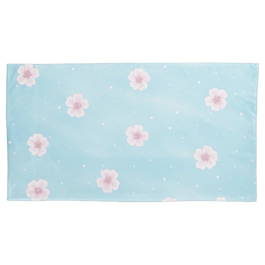 Sakura Japans Cherry Blossom Floral Kussensloop (Voorkant)