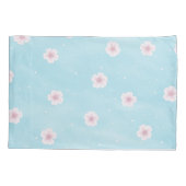 Sakura Japans Cherry Blossom Floral Kussensloop (Achterkant-Links)