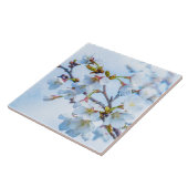 Sakura - Japanse Cherry Blossom Tegeltje (Zijkant)