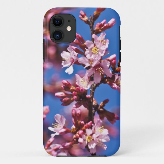 Sakura Japanse Kersenbloesems Blauwe Lucht Case-Mate iPhone Case (Achterkant)
