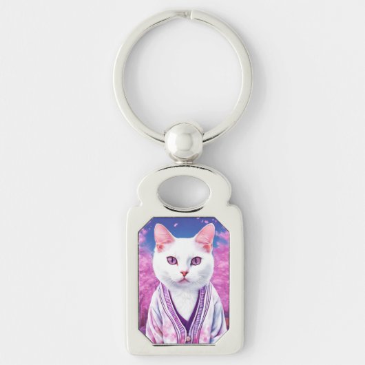 Sakura kat sleutelhanger (Voorkant)