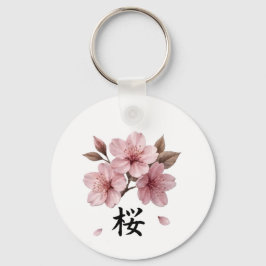 Sakura Katana Japanese Aesthetic Sleutelhanger
