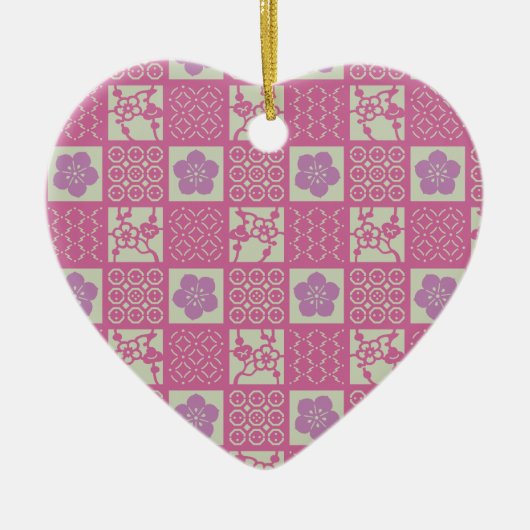 sakura keramisch ornament (Voorkant)