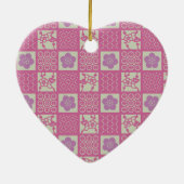 sakura keramisch ornament (Achterkant)