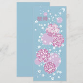 Sakura, kersenbloesem (Voorkant / Achterkant)