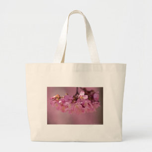 Sakura Kersenbloesem Delicate Roze Boeket Grote Tote Bag