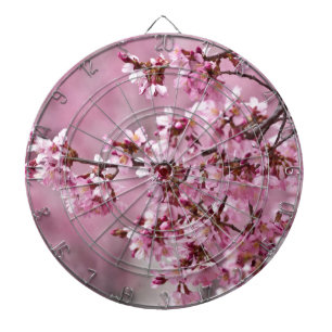 Sakura Kersenbloesem Pastel Roze Lagen Dartbord