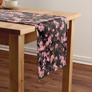 Sakura Kersenbloesem Patroon Korte Tafelloper