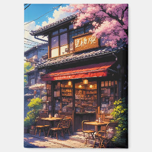 Sakura Kissa - Kersenbloesem Café Magneet